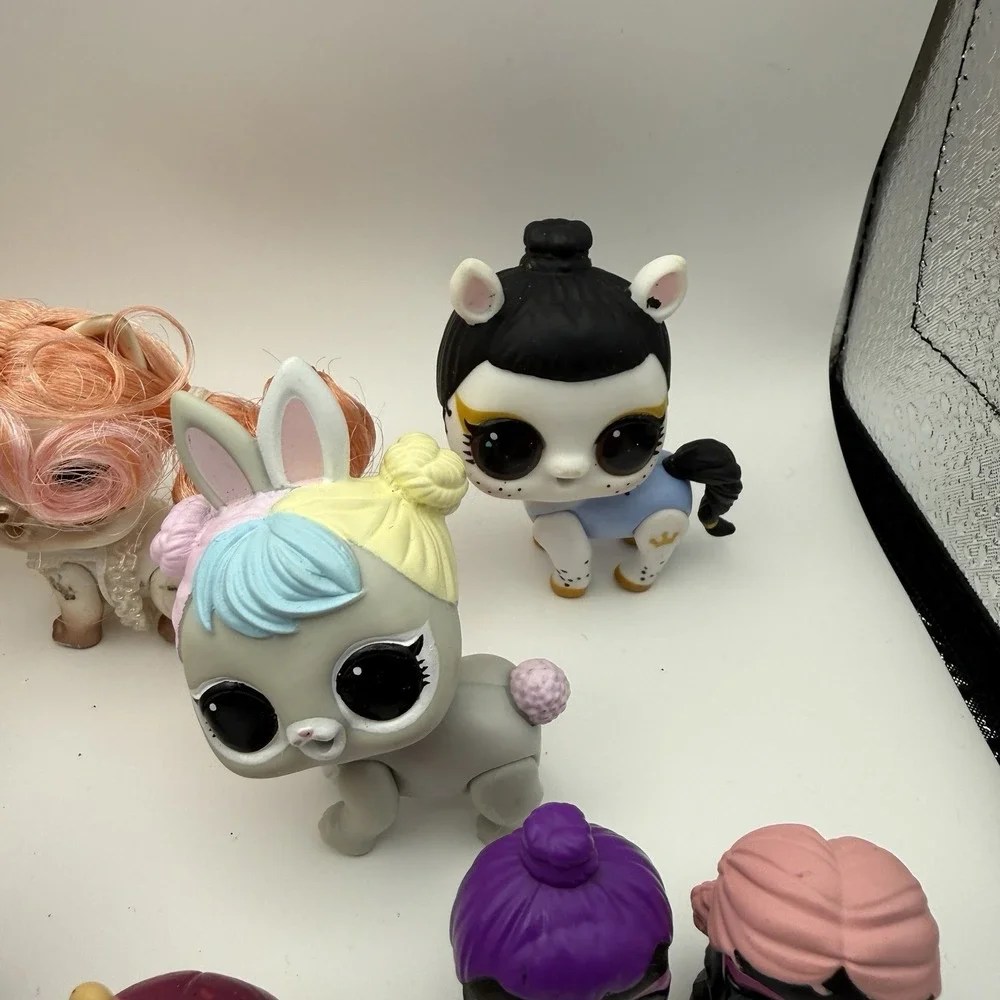 LOL Surprise Doll Pet Lot 11 Cats Birds Dog Bunny Cow‎ Animals Varies Mixed